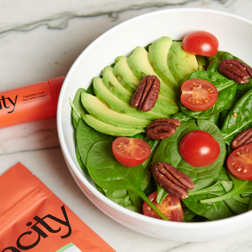 <p style="font-family: 'TWKLausanne 750'; font-size: 20px;">Hunger + Cravings</p>