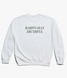 white cotton pullover